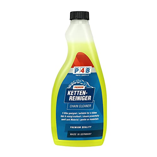 P4B | Kettenreiniger Fahrrad - fl&uuml;ssig | 500 ml Nachf&uuml;llflasche | Fahrradketten Reiniger | Ideale Kettenpflege