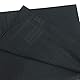Milageto 12 Herren Classic Taschentücher Baumwolle Einstecktücher für Hochzeitsfeier, Schwarz, 43 x 43 cm