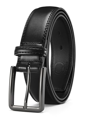 CHAOREN Mens Belt Leather - 1 3/8" Dress Belts for Men - Considerate Gift for Work Business Casual Jeans
