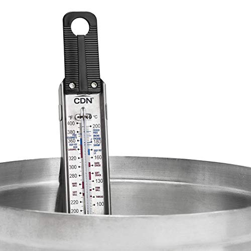 Cdn Tcg400-Candy & Deep Fry Ruler Thermometer, 1, Black #TOP1