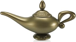 魔法のランプ アラジン 魔法のランプ アラジンランプ アラジンランプの装飾 アラジンの魔法のランプの精霊の装飾 ヴィンテージスタイル ロールプレイ小道具 卓上装飾 アクセサリー インテリア装飾 ハロウィーン クリスマス装飾