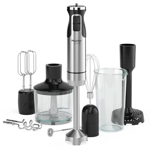 MuellerLiving 8-Speed Hand Blender