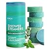 Shower Steamers Aromatherapy – Relaxation Gifts for Women, Shower Bombs, Unique Spa Gifts Shower Tablets, Stocking Stuffers for Women & Men (Peppermint and Eucalyptus Scent 8PC)