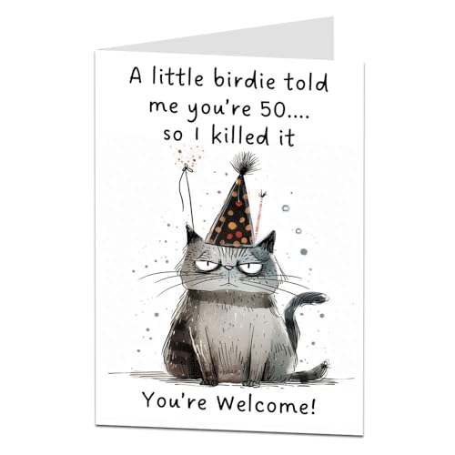 50th Birthday Cards for Women