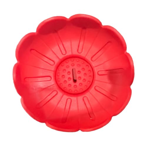 Folpus Raccoglitore Gocce in Silicone, Supporto per ghiaccioli e Gelato, utensile da Cucina per Ragazzi, Rosso