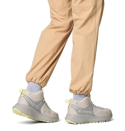 Columbia Columbia Women's Konos TRS Outdry Mid Waterproof Shoe, Cloud Grey/Citron Haze, 10