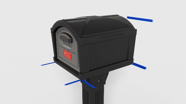 Amazon.com: Simplay3 USPS T4 Extra Large Capacity XL Mailbox Amazon.com: Simplay3 USPS T4 Extra Large Capacity XL Mailbox