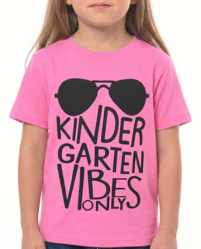 Image of Unique Baby Boys Kindergarten Vibes Only Back to School T Shirt