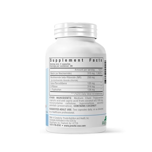 Image of Nadogen NAD+ Supplement for Cellular Energy & Healthy Aging | 250mg Nicotinamide Riboside + Pterostilbene | Vegan, Non-GMO | Metabolism & Cognitive Support