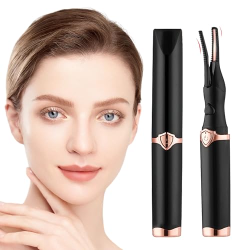 KEAGAN Beheizbare Wimpernzange, Elektrische Wimpernzange, Effiziente Elektrische USB-Wimpernzange, Beheizbare Wimpernzange mit 3 Temperaturmodi, Wimpern Make-up-Werkzeug für Frauen