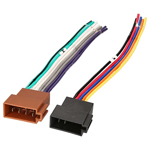 Audioproject A214 - Adaptateur autoradio ISO femelle - extrémités ouvertes Câble d'alimentation + haut-parleur Universel compatible avec VW Opel Ford Cover