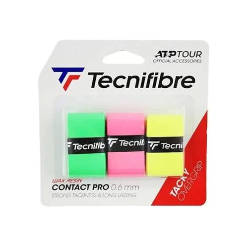 Tecnifibre Pack 3 Overgrip Contact Pro Multicolor