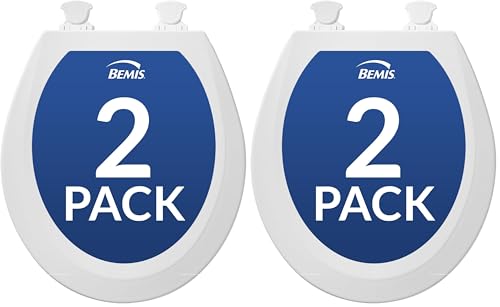 Image of Bemis 500EC 000 Toilet Seat, 4-Pack Round, White