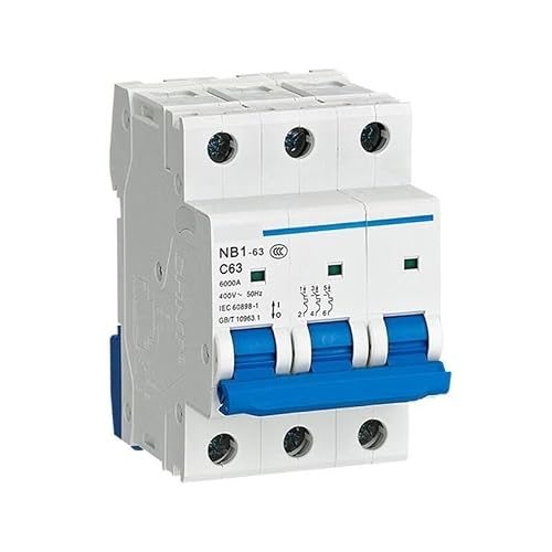 Pwqbabjwl One Color Circuit Breaker;Nb1-63 3P C4 6Ka