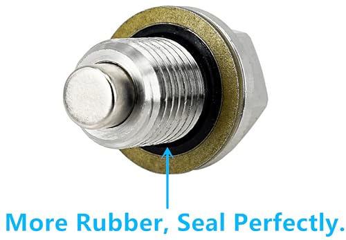 Image of 50PCS M16 Self-Centered Bonded Seal Oil Washers Gasket, Engine Oil Crush Washers Drain Plug Gaskets by Dsnaduo