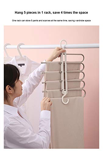 Cintre de rangement 5 en 1 pour un dressing parfait
