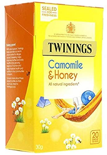 Twinings Camomile Honey Tea 20bag x 2 (Pack of 2)