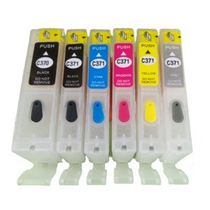 Amazon.co.jp: キャノン CANON BCI-370/BCI-371 詰め替え専用