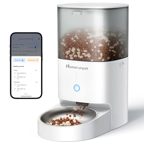 Homerunpet Automatic Cat Feeder 4L