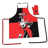 Harley Quinn Delantal Y Manopla Pack Transparente DC Comics