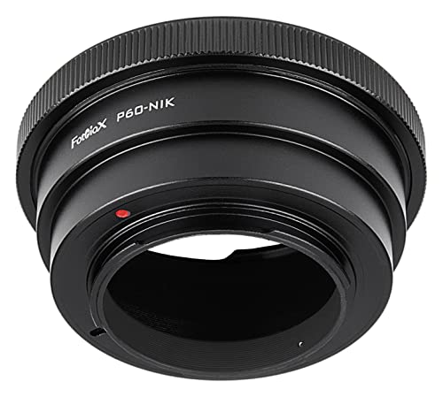 Image of Fotodiox Lens Mount Adapter Compatible with Pentacon 6 (Kiev 60) Lenses to Nikon F-Mount Cameras, (P6-NikF)