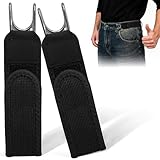 Gürtel Ohne Schnalle Herren Damen, 2 Stück Schnallenloser Gürtel Herren...