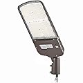 300W Outdoor LED Parking Lot Light with Slip Fitter Mount, 0-10V Dimmable, 5000K, 45000LM [1000W HPS/HID Equiv] UL/DLC Dusk to Dawn Photocell Sensor LED Commercial LED Flood Light