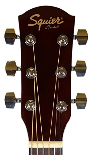 image for Fender Squier Dreadnought Acoustic Guitar - Sunburst Bundle with Fende