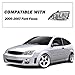 SOCKIR Headlight Assembly fit 2005 2006 2007 Ford Focus OEM Headlamp Replacement Pair (Driver & Passenger Side)