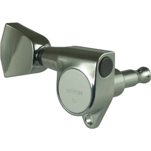 Gotoh Grover-Type 3-Per Side Machine Head Set Keystone Chrome