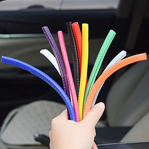 Garneck Car Door Edge Guards Rubber U Shape Edge Trim Seal Strips Protector Car Door Edge Protection For Car Auto Vehicle 10M #TOP3