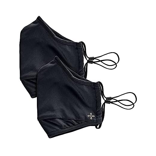 Tommie Copper Community Wear Face Masks I Double Lined, Copper Infused, Ear Straps & Nose Wire, Face Covering (Pack of 2)