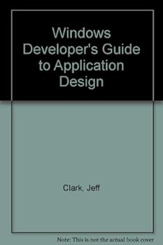 Hardcover Windows Developer's Guide to Application Design/Book and Disk Book
