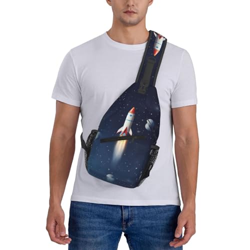 Bolso tipo bandolera cruzado para hombre y mujer miniatura 7