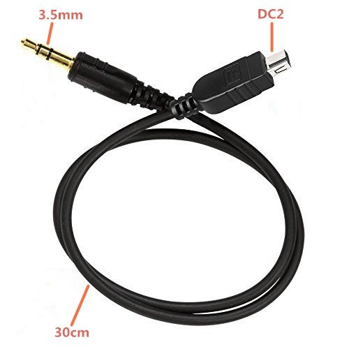 Amazon.com : GFSHOP 3.5mm Off Camera Shutter Connecting
