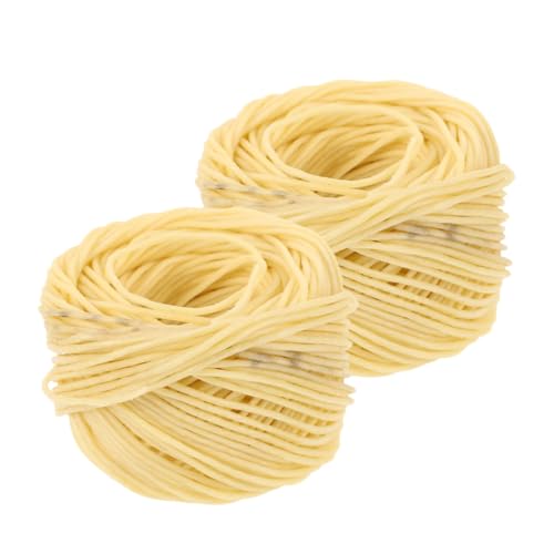 Homoyoyo 2 rollos de pabilo de lino 2mm ancho 98.4ft
