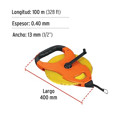 Cinta Métrica de Fibra de Vidrio 100 m miniatura 2