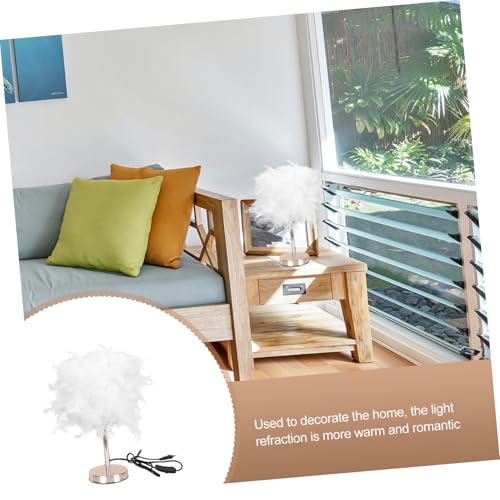 Lampe de table décorative Veemoon pour chambre à coucher et bureau élégant - 5