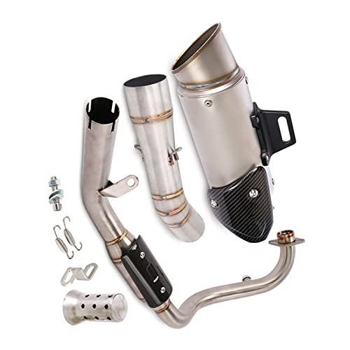 Sistema de escape motocicleta Benelli Leoncino 250 TRK251 tubo conector 51mm