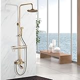Detalles: muy fácil instalación, alcachofa refinada con conector estándar de 3/8 pulgadas. Bonito y duradero incluye función de agua caliente y fría, forma eficiente y de protección del medio ambiente para ahorrar recursos hídricos.