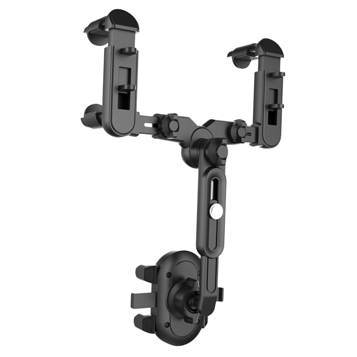 Homoyoyo Supporto Cellulare Specchietto Retrovisore Auto Nero, ABS