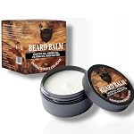 Beard Balm for Men, Cologne and Sandalwood Scent, natural growth Moustache Wax with Argan, Jojoba, Castor Oil, 50g - Image 2