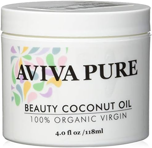 Organic Coconut Oil for Hair and Skin, Not Greasy Body Oil. Natural Makeup Remover. Dry Skin Oil. Facial oils for mature skin - 4oz