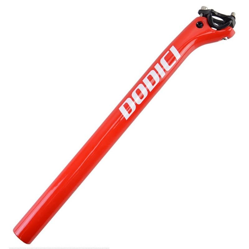 Fiets Zadelpen, 27.2/30.8/31.6 Zadelpen 350/400 MM Carbon Fiets Zadelpen Lichtgewicht Desgin Geschikt voor Meest Fiets MTB MTN, 30.8 * 350mm