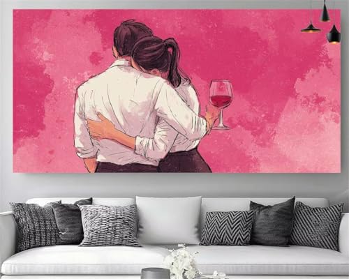 Diamond Painting Grand Format 100x200cm Peinture Diamant 5D Couple