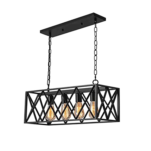 Lampe restaurant bar longue barre pour éclairage décoratif de table rectangulaire chic - 2