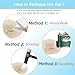 Nikuoan Beach Bags with Sun Hats, Straw Large Foldable Mesh Travel Bags Hat,Wide Brim Roll up Cap,Summer Tote Bag and Hat Set for Women Travel Family Pool Beach Vacation Cruise Essentials