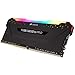 Corsair Vengeance RGB PRO SL 16GB (2x8GB) DDR4 3600MHz C16 Optimized for AMD Ryzen Desktop Memory (10 Ultra-Bright RGB LEDs, Custom Performance PCB, Tight Response Times, Intel XMP 2.0) Black