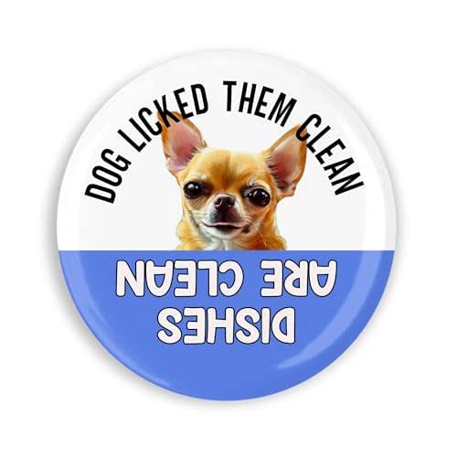 Cute Chihuahua Dog Licked Them Clean 3.5 Inch