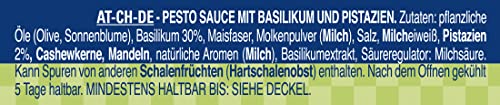 Barilla Pesto Basilico e Pistacchio 12x190g | Glutenfreie Italienische Pasta-Sauce mit Basilikum und Pistazien, Nudel-Soße, grünes Pesto